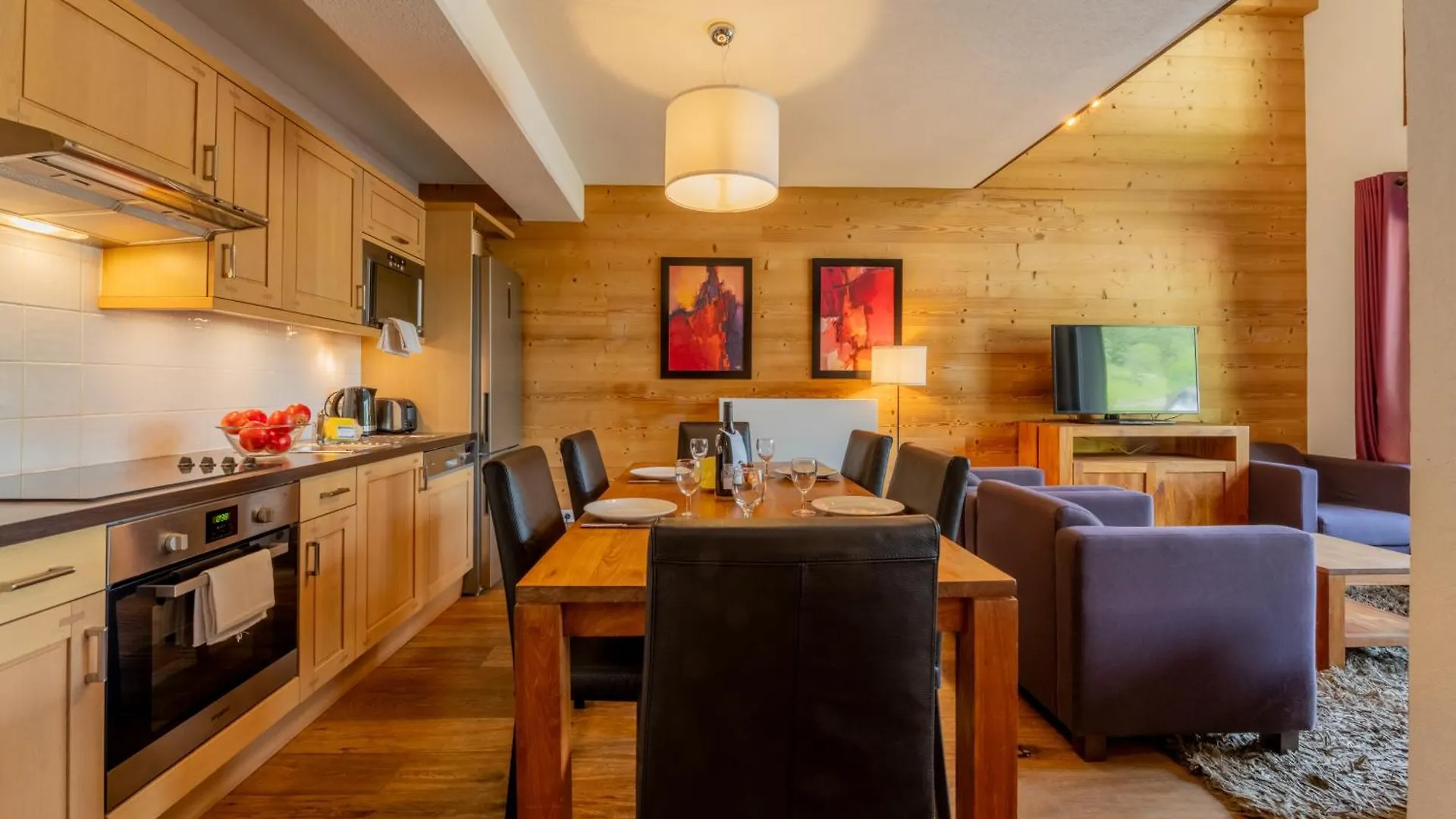 L'Ours Bleu A35 - Ski In Ski Out - Happy Rentals Vallorcine